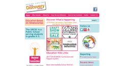 Desktop Screenshot of childdiscoverycenter.org