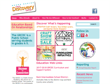 Tablet Screenshot of childdiscoverycenter.org